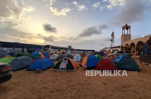 Relawan Indonesia di Jalur Darat Global Sumud Tertahan di Libya