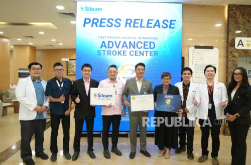 Siloam Dhirga Surya Medan Jadi RS Swasta Pertama Raih Sertifikasi Stroke Dunia