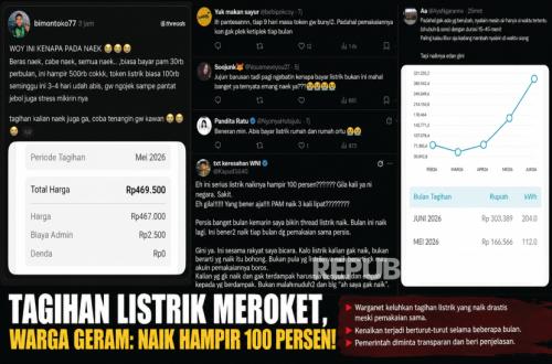 Tagihan Listrik PLN Melonjak Tanpa Pengumuman, Warganet Teriak
