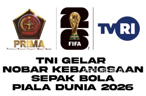 Kodam, Koarmada, Kodau Hingga Kodim dan Koramil Gelar Nobar Piala Dunia 2026