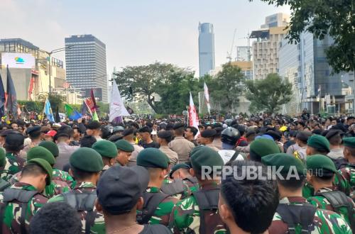 Polisi Jelaskan Alasan TNI Turun Tangani Aksi di MH Thamrin  