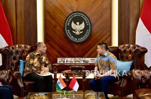 PM Modi ke Jakarta Bulan Depan, Dubes India Temui Seskab Teddy