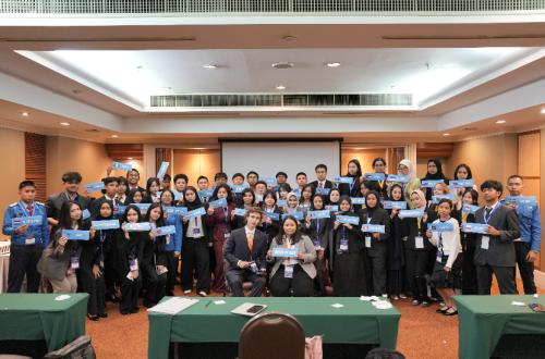 Ratusan Pemuda Indonesia Ikuti Simulasi Sidang PBB di Bangkok