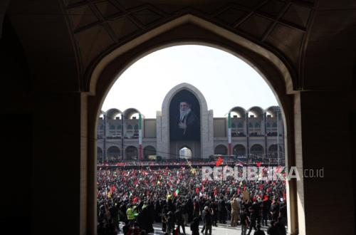 Pemakaman Ayatollah Ali Khamenei, Raja Salman dan MBS Sampaikan Belasungkawa