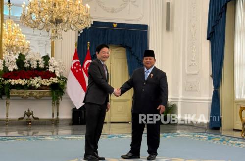 Prabowo dan PM Singapura akan Teken 26 MoU di Istana