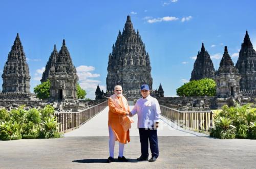 Prabowo: Candi Prambanan Salah Satu Mahakarya Peradaban Dunia