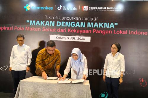 TikTok Gandeng Kemenkes dan Foodbank Indonesia Dorong Konsumsi Pangan Lokal