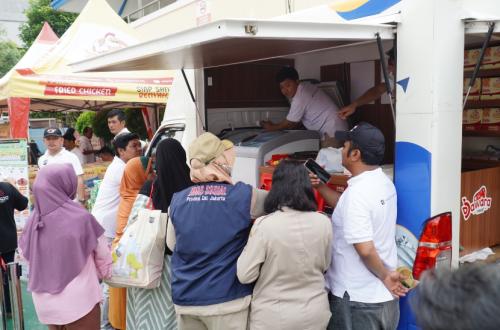 Bazar Pangan Dharma Jaya Jangkau Ratusan Permukiman