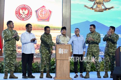 Presiden Pimpin Panen Raya: TNI Hadir Perkuat Kemandirian Pangan