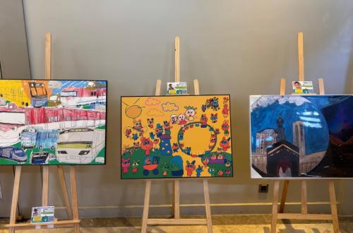 Pameran Lukisan Anak Berkebutuhan Khusus Angkat Pesan Inklusi Sosial