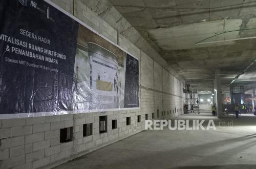 Melihat Progres Terowongan di Bundaran HI yang Tersambung ke Stasiun MRT