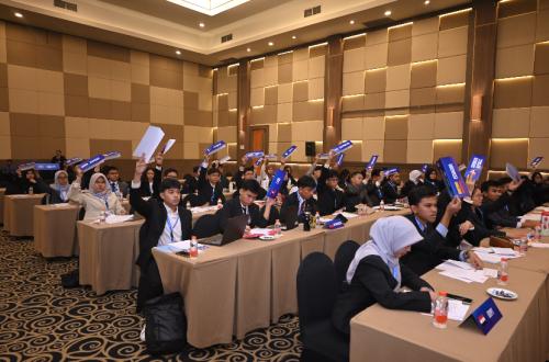 Belajar Jadi Diplomat, 200 Pelajar Bahas Isu Global di Pekanbaru