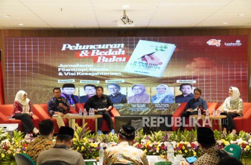 Peluncuran Buku Jurnalisme Filantropi di Milad Lazismu, Perkuat Peran Media untuk Kesejahteraan