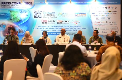 Lebih dari 700 Perusahaan Ikut Pameran Teknologi Air dan Energi di Jakarta