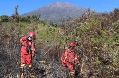 Kebakaran di Gunung Rinjani Berhasil Dipadamkan, Mitigasi Tetap Dilakukan