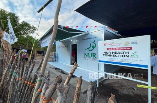 Posko Kesehatan Modular Telemedicine Buka Keterisolasian Daerah 3T di Manggarai Barat 