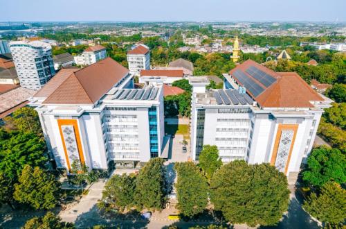 Rayakan HUT RI ke-81, Gedung FIB UGM Garapan Waskita Karya Diresmikan