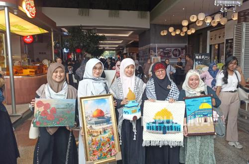 Salam Cinta ke Palestina Lewat 1.000 Karya
