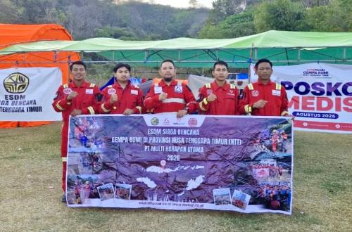 ERT MHU Salurkan Bantuan ke Tiga Desa Terdampak Gempa di NTT