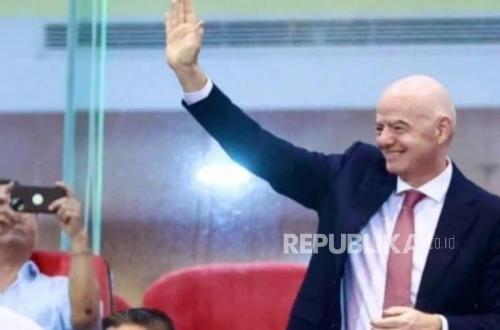 Infantino Disambut Hangat di Republik Dominika, Dukungan Concacaf Masih Kuat
