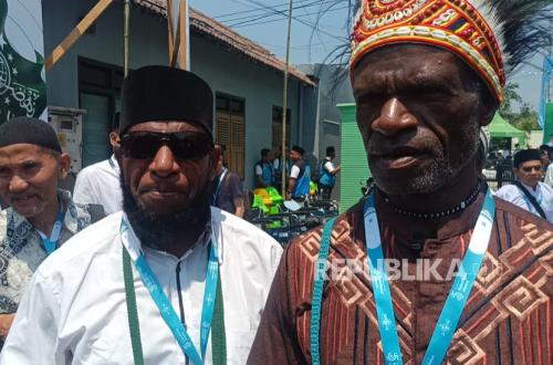 Dua Warga Nasrani Papua Pegunungan Ikut Merasakan Hangatnya Muktamar NU
