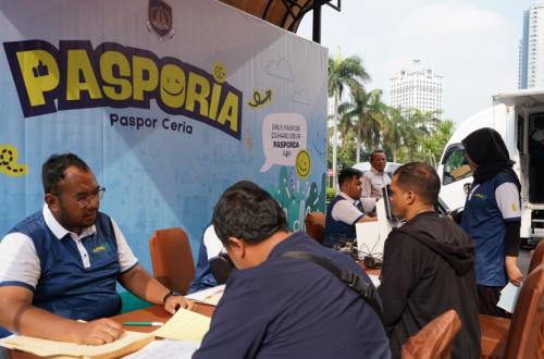 Imigrasi Jakut Buka Layanan Paspor di CFD Sudirman