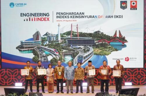 Tiga Provinsi dan Dua Daerah Raih Penghargaan Indeks Keinsinyuran Daerah 2026