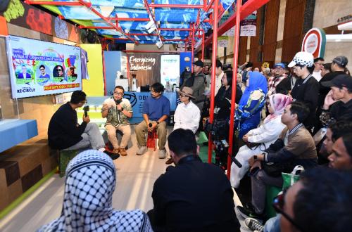 Pertamina Kenalkan SAF Berbasis Minyak Jelantah kepada Anak Muda di IdeaFest