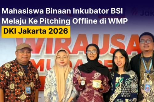 Mahasiswa Prodi Manajemen UBSI, Salwa Habibah Melaju ke Pitching Offline WMP DKI Jakarta 2026