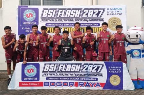 MAN 1 Sukabumi Raih Juara 1 Voli Putra BSI Flash Bogor Raya