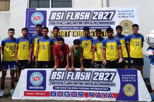 Tim Voli Putra SMA Al-Nur Cibinong Sah Jadi Salah Satu yang Terkuat di BSI Flash