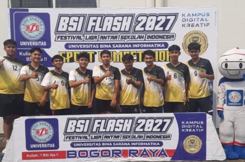 SMA Citra Negara Raih Juara 3 Voli Putra BSI Flash 2027 Bogor Raya
