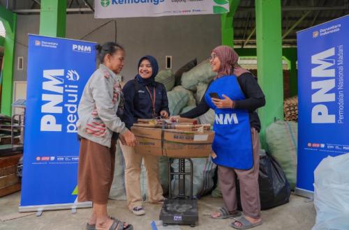 Danau Sipin Kembali Bersinar, Leni Rajut Harapan Bersama Holding Ultra Mikro
