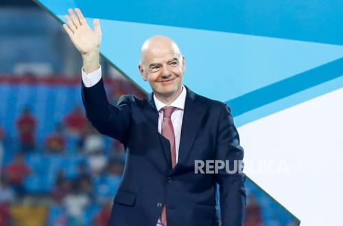 Konfederasi Sepak Bola Afrika Bulat Dukung Infantino Maju Lagi sebagai Presiden FIFA