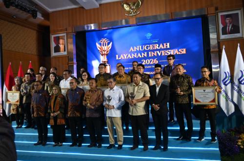 Kementan Raih Predikat Terbaik Anugerah Layanan Investasi 2026