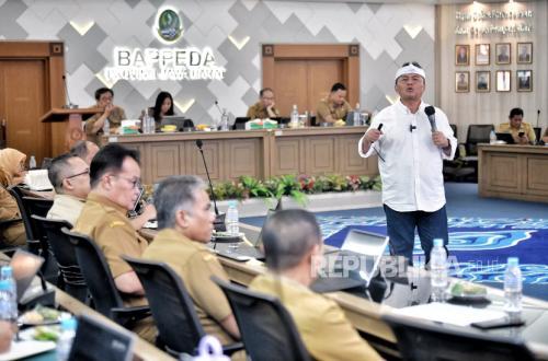 Rapat Sinkronisasi Bappeda, Pemprov Jabar Dorong Perencanaan Berbasis Data |Republika Online