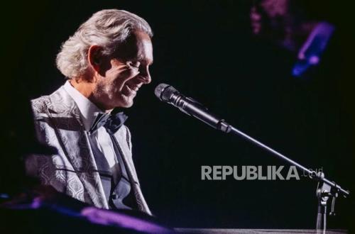 Andrea Bocelli Gelar Konser di Borobudur dan JIEXPO Kemayoran