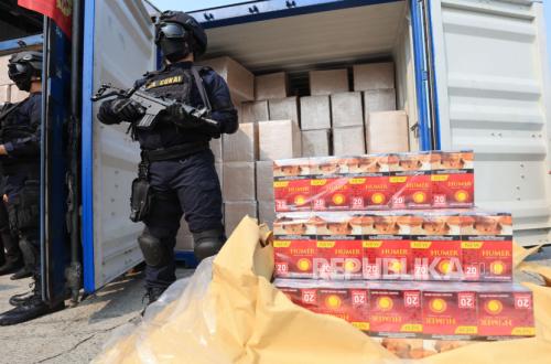 Bea Cukai Gagalkan Pengiriman 8,96 Juta Batang Rokok Ilegal Melalui Pelabuhan Tanjung Priok
