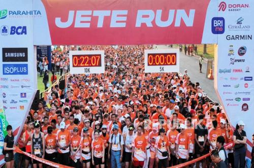 Jete Run 2026 Bidik 10 Ribu Peserta, Angkat Konsep City Run di Surabaya