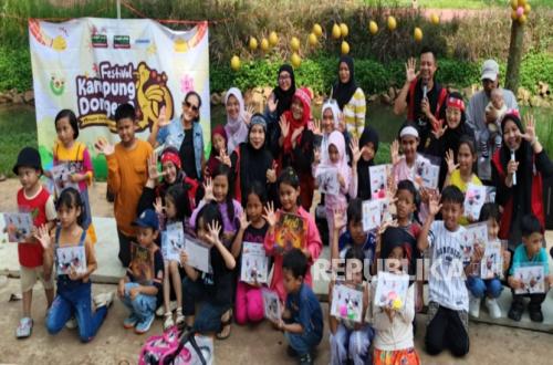 Festival Kampung Dongeng Jaksel Semarakkan Taman Bendera Pusaka