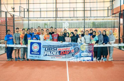 Bukan Sekadar Padel, Gathering UBSI Pontianak Jadi Momen Alumni Kembali Terhubung