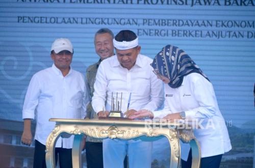Gubernur KDM Resmikan Pembangunan PSEL Legok Nangka: Bukti Nyata Jabar Tangani Sampah