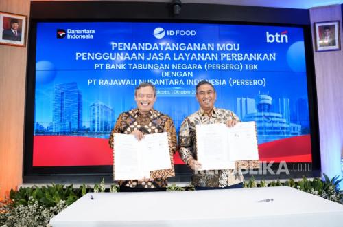 ID FOOD-BTN Siapkan Pembiayaan Rp3 Triliun untuk Komoditas Pangan