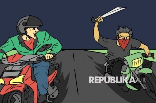 Lagi Berduaan dengan Pacar di Sawah, Warga Cirebon Dibegal Pakai Katana