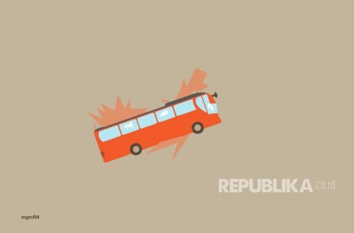 Bus Rombongan Umrah Terperosok ke Jurang di Nagreg, 13 Penumpang Luka dan 1 Meninggal