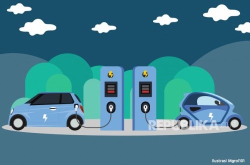 Mobil Listrik Jadi Mesin Baru Penggerak Industri Otomotif Nasional