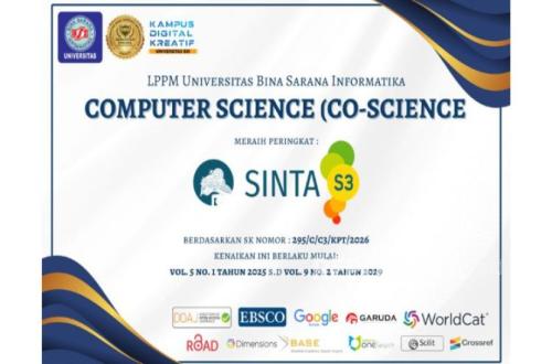 Melesat ke Sinta 3! Jurnal CO-SCIENCE UBSI Makin Diperhitungkan di Dunia Riset
