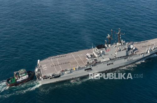 Garibaldi Berlayar ke Indonesia, Dikawal Fregat Italia dan Dijemput Dua KRI