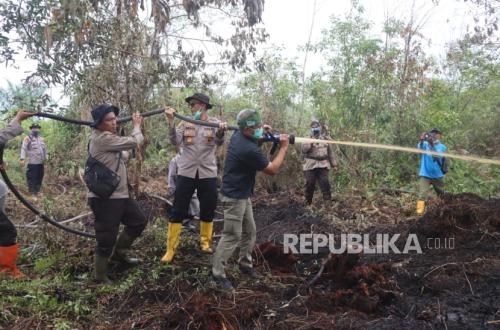 Kapolda Riau: Karhutla Dumai Mulai Terkendali, Kolaborasi Jadi Kunci