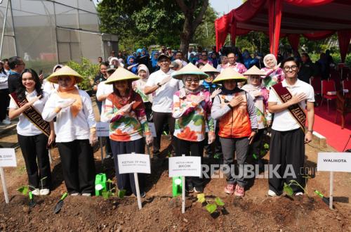 Ratusan Kelompok Warga Jakarta Bergerak Menanam Pangan Bersama